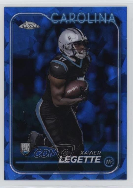 2024 Topps Chrome Sapphire Edition Rookies Xavier Legette #211 Rookie RC 1kf7