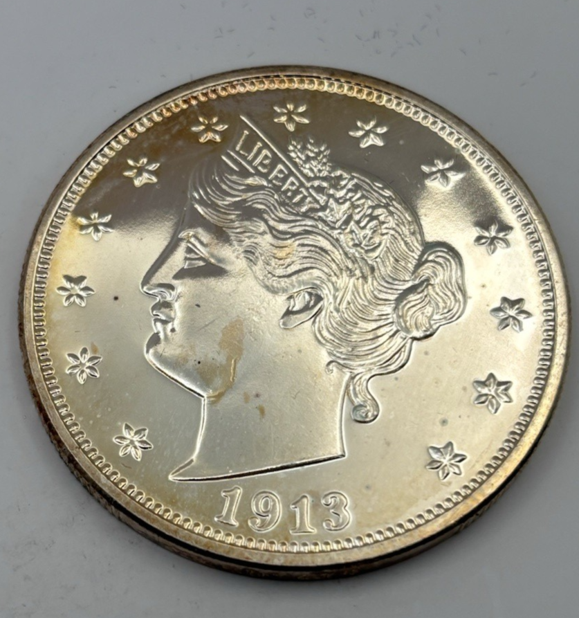 COPY 1913 Oversized Liberty Head Nickel Commemorative Issue | eBay