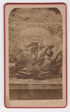 Havelock to Lucknow, Indian Mutiny, tobacco label?, CDV