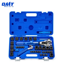OMT Universal Hydraulic Flaring Tool Set Brake Line Flaring Tool Kit with Dies