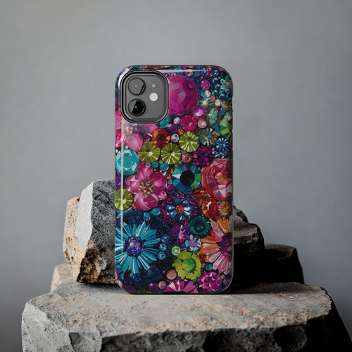 Rhinestone Themed Cool Phone Case for iPhone 16 15 14 13 12 11 X 8 7 iPhone Case - Picture 52 of 72