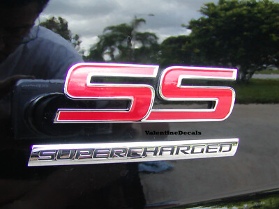 Chevy COBALT ''SS'' Emblem Overlays 05 06 07 