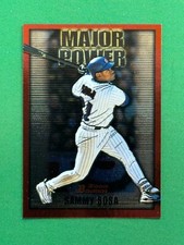 2000 Bowman Baseball Major Power #MP4 Sammy Sosa