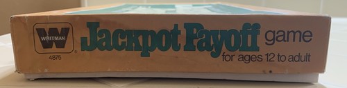 Vintage 1979 Jackpot Payoff Board Game by Whitman Complete - Picture 6 of 12