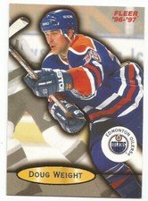 DOUG WEIGHT 1996-97 FLEER CARD NM-MT+ CONDITION