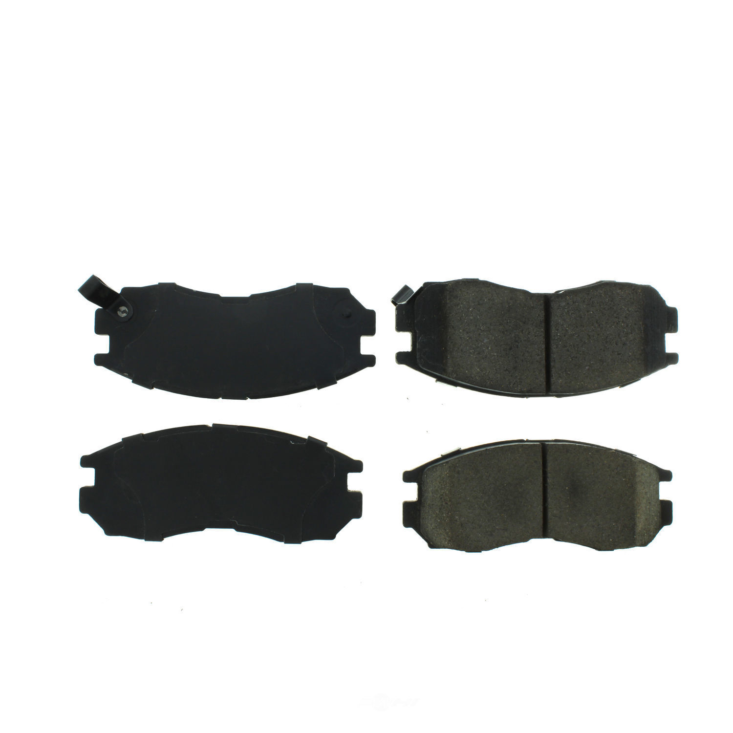 High-Performance Frt Semi-Met Brake Pads by Centric Parts 102.04840