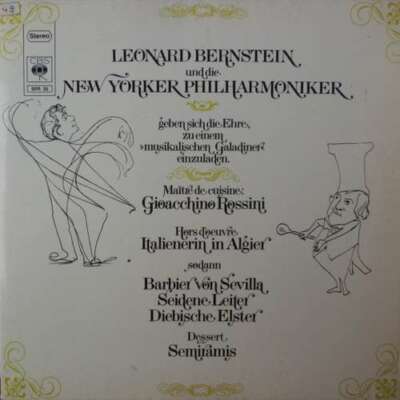 Gioacchino Rossini - Leonard Bernstein Und Die New LP Vinyl Schal