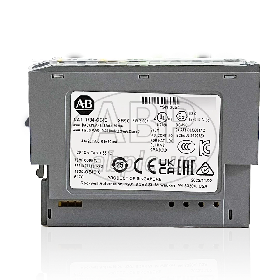 Nuevo módulo de salida analógica Allen-Bradley 1734-OE4C POINT I/O 4 puntos Foto 2 de 4