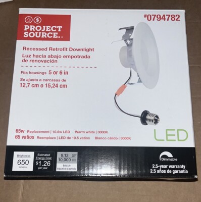 Project Source LED retrofit