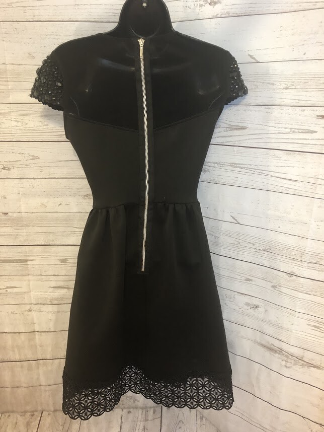 B.Darlin Beaded Sleeves Women