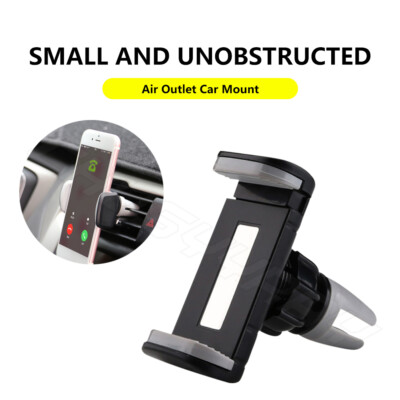 CAR MOUNT AIR VENT PHONE HOLDER SWIVEL CRADLE STRONG GRIP AC LOUVER for PHONES