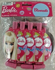 Barbie Party Favors 8 pc Blowouts by Amscan