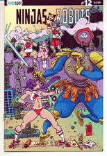 Ninjas & Robots #12 A Erik Klaus Cover 1st Print NM/NM+ Keenspot 2022