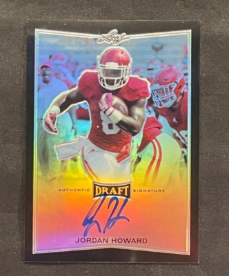   Jordan Howard UAB 2016 Leaf Metal Draft BA-JH1 Auto Rookie Autograph  9/15  