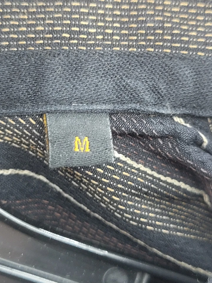 Robert Talbot Shirt Mens Medium Brown Stripe Long Sleeve Button Up Modern - Image 4 of 4