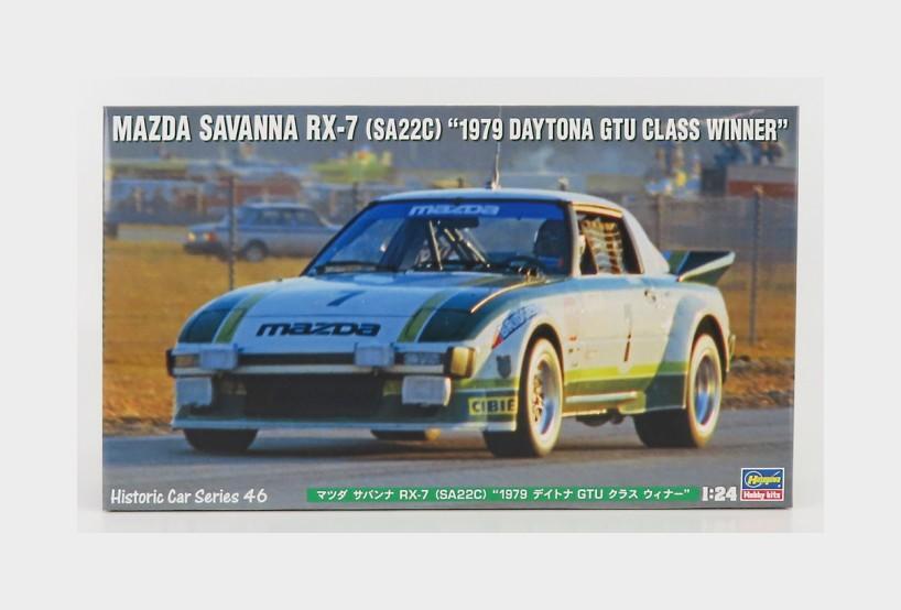 1:24 HASEGAWA Mazda Savanna Rx7 #7 Winner Gtu Class Daytona 1979 Kit HA21146