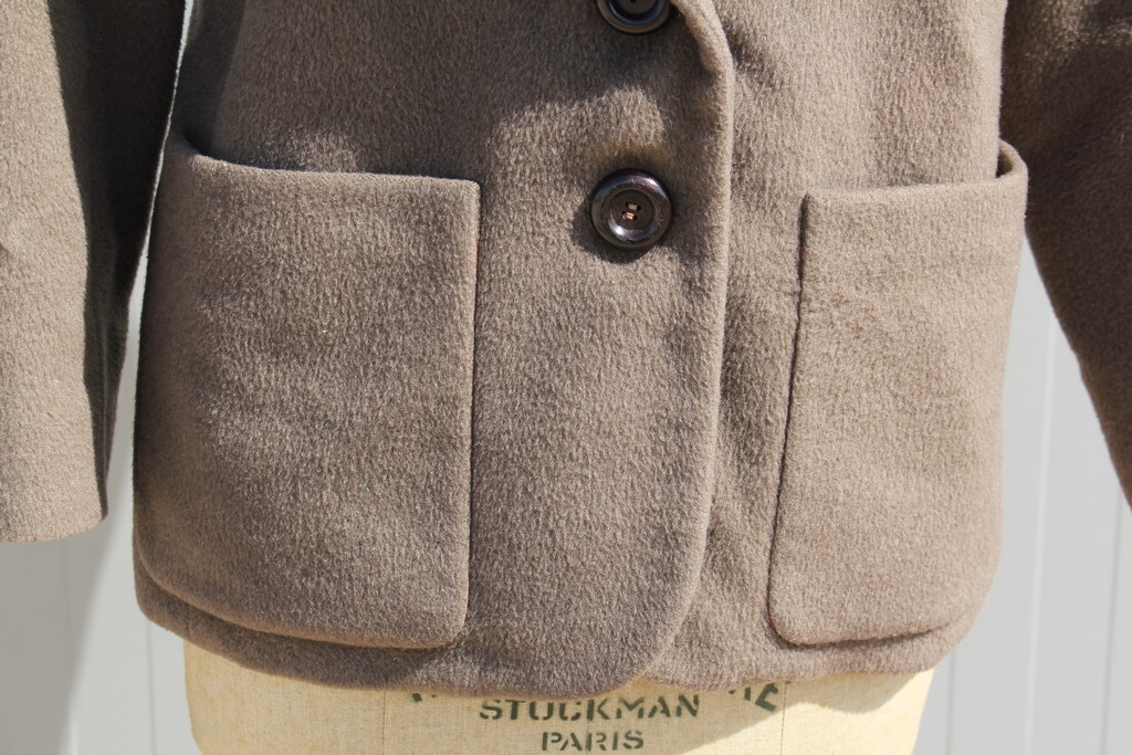 YVES SAINT LAURENT Giacca vintage lana cashmere donna taglia 38 (58945)