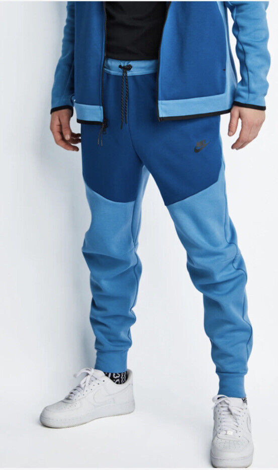 Nike Sportswear Tech Fleece Men's Joggers - Dutch Blue/Court Nike Sportswear Tech Fleece Men's Joggers - Dutch Blue/Court