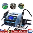YIHUA 992DA+ 4 in 1 BGA Rework Soldering Station SMD Hot Air gun Solder Pen 110V