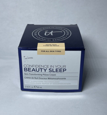 IT Cosmetics Confidence in Your Beauty Sleep Night Cream - 2 oz | New