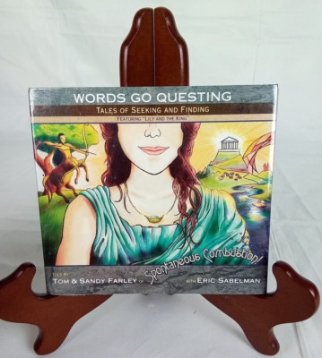 Spontaneous Combustion Words Go Questing 8 Track Cd 2005 New