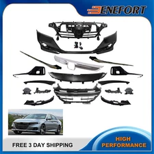 For 2021-2022 Honda Accord Sedan Front Bumper Cover Complete Set W/ Fog Lights