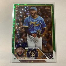 2023 Topps Devin Williams Green Foil /499