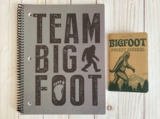 Team Bigfoot College Ruled 80 Sheets Paper Spiral Notebook  Pocket Journal New