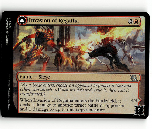 Invasion Of Regatha NM-Mint MTG Magic The Gathering | eBay