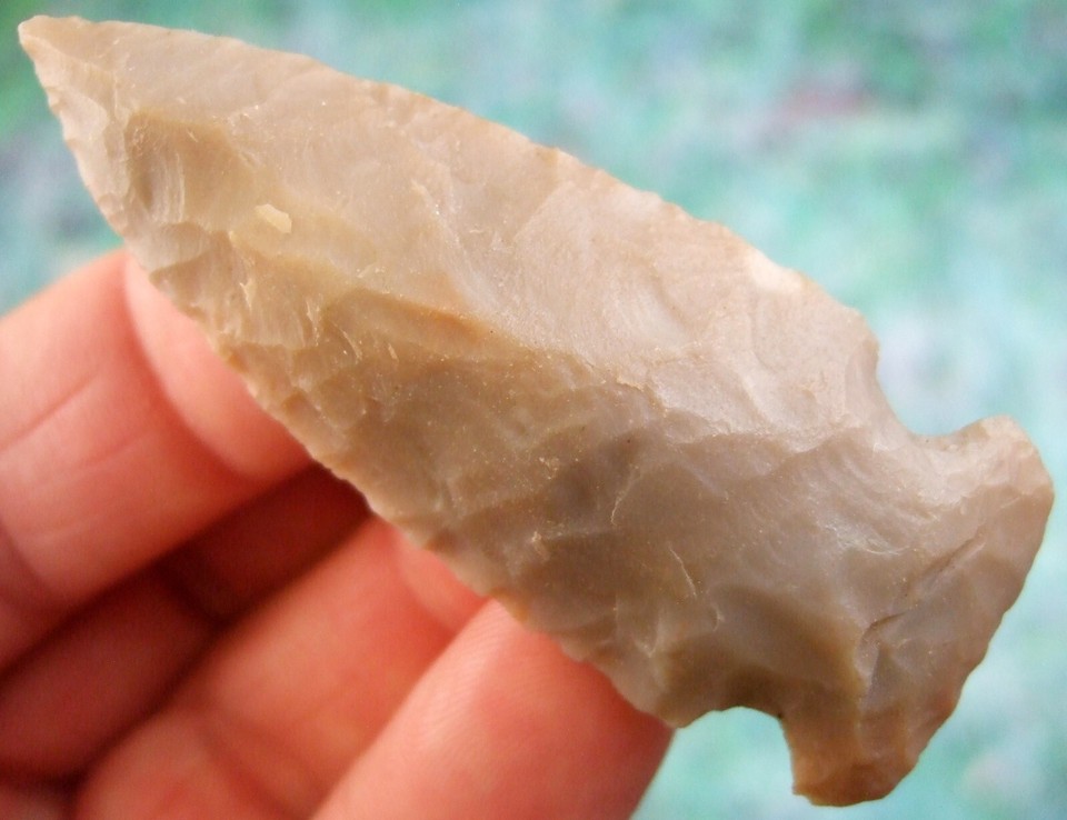 Super Fine Colorful Kentucky Carter Cave Flint Dovetail Point wt COA ...