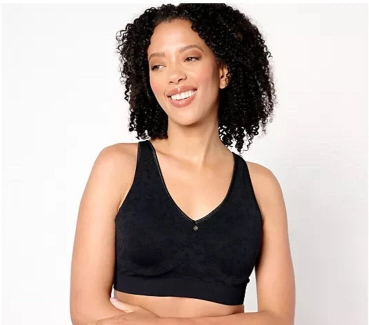 Breezies Seamless Floral Jacquard Underwire T-shirt Bra Size 38B Biscotti NEW - Image 2 of 4