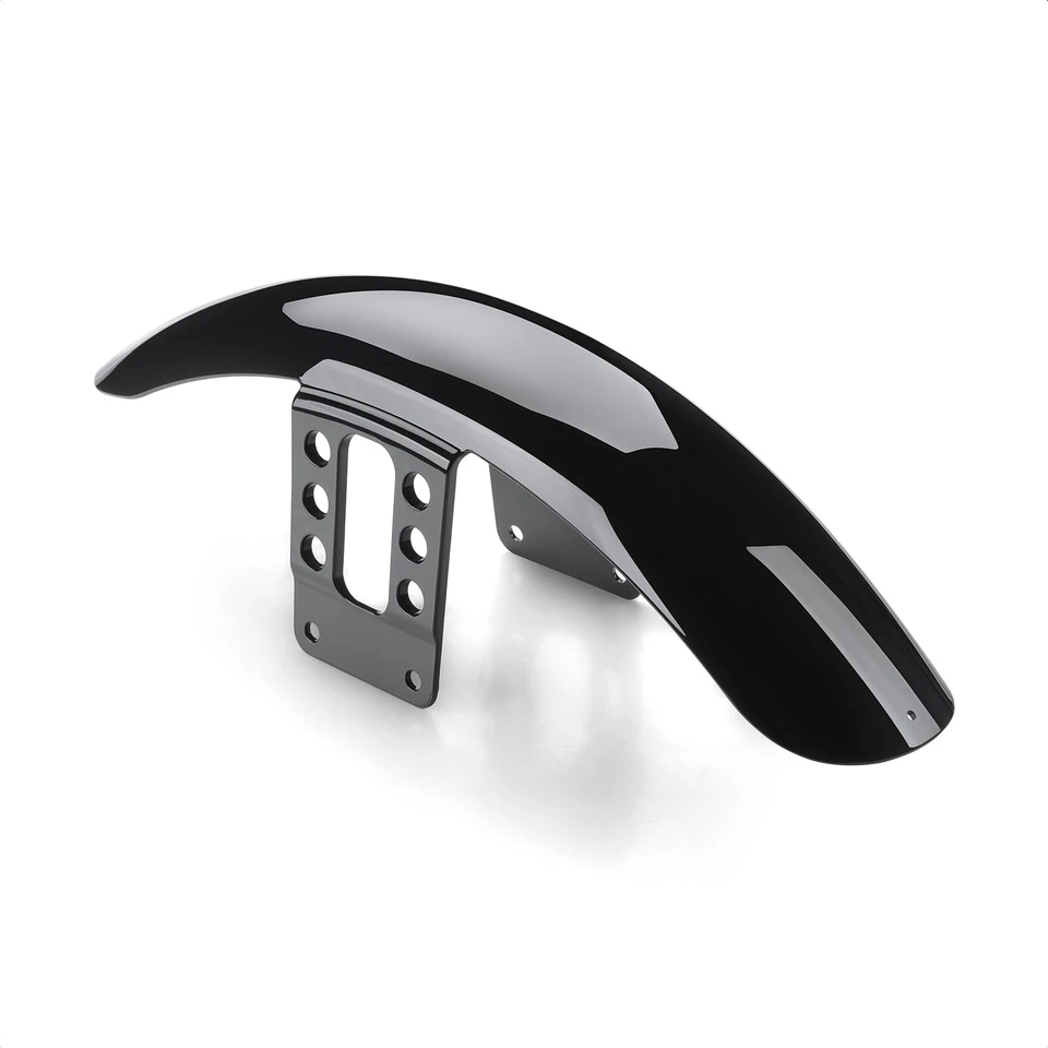 Vivid Black Front & Rear Fenders For Harley-Davidson Sportster 883 1200 2004-UP Foto 4 de 4