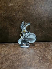 Vintage 1992 Energizer Bunny Clear Christmas Tree Ornament-3” Tall