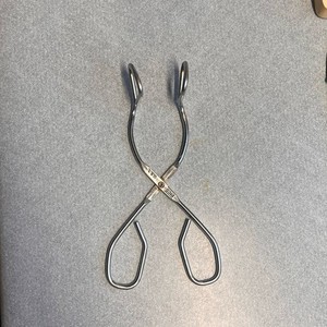 Ekco USA Vintage Stainless Steel Tongs Kitchen Utensil 8”