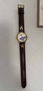 Disney 90s Seiko SII Winnie The Pooh Eeyore Rotating Tail Watch Needs Battery