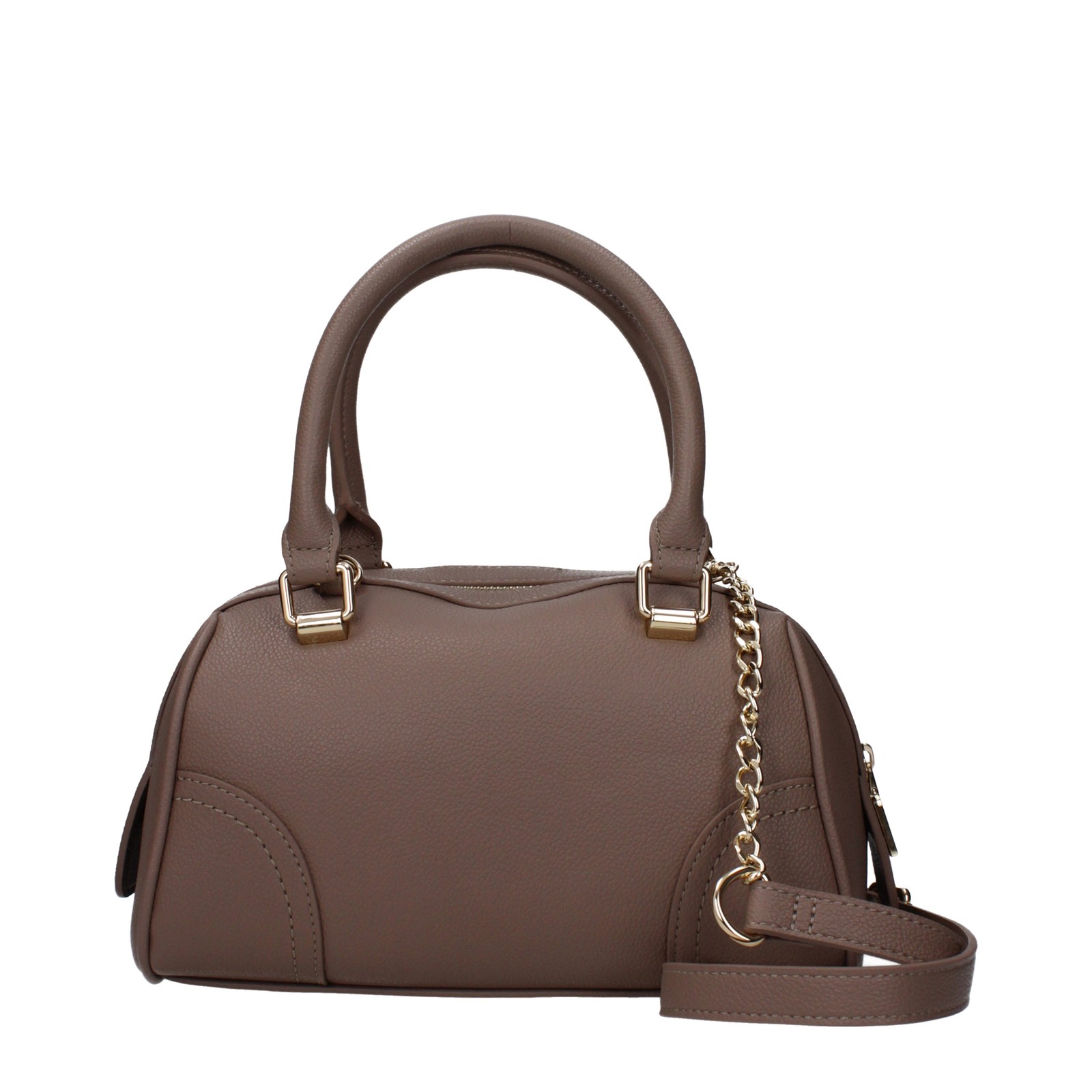 SAOLA Love Moschino Borse a Mano Donna Poliuretano Grigio Tortora