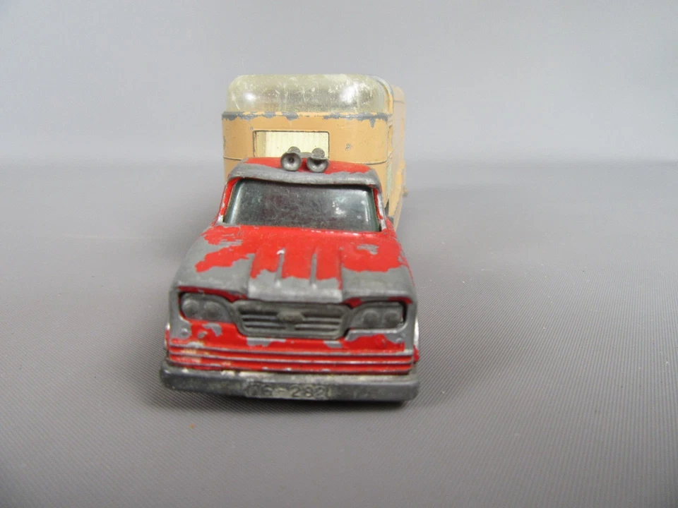 C496 Vintage Matchbox K18 UK Dodge Trattore Dettagliato Si Tiene IN Piedi Van Re - Immagine 2 di 4
