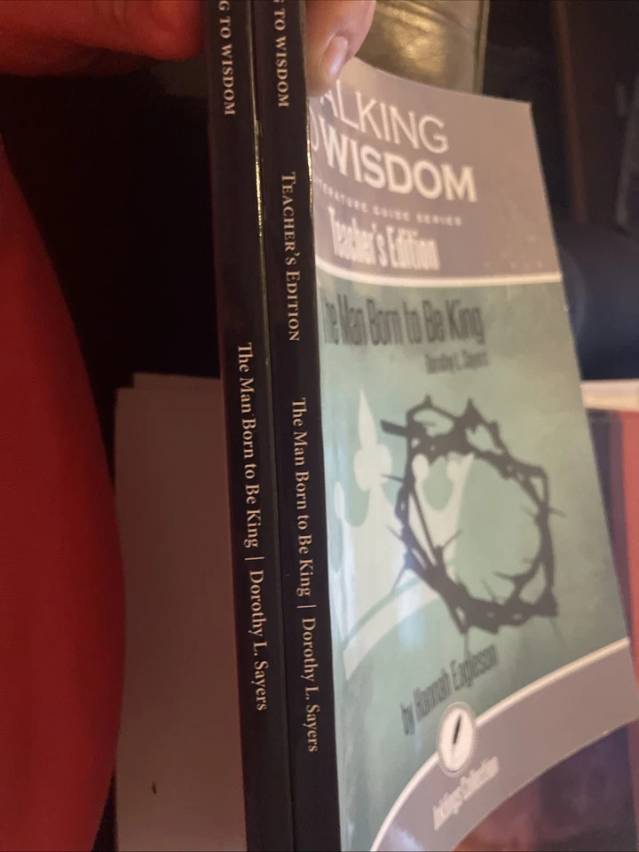 THE MAN BORN TO BE KING, DOROTHY SAYERS: WALKING TO WISDOM 2 Books - Image 3 of 4