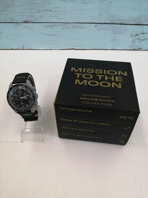 Omega x Swatch Mission To The Moon Watch SO33M102-111 | eBay