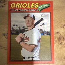 Topps 2026 Heritage Ryan Mountcastle Red Border Orioles Baseball Card #131