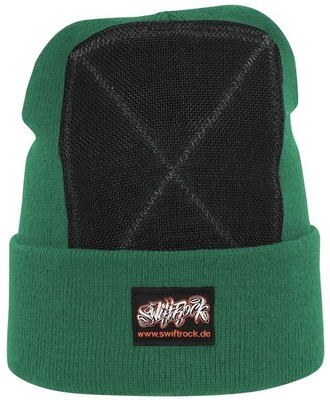 SR Rocking Gear - Swift Rock Classic Headspin Beanie - Grün
