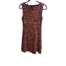 Yest Size 8 US Womens Marled Knit Sleeveless Round Neck Sweater Dress