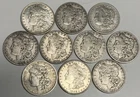 Half Roll of 10 Different 1878-1897O Morgan Silver Dollars, U.S. $1 lot set