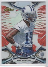 2015 Topps Finest Red Refractor 7/99 Tre McBride #118 2e6