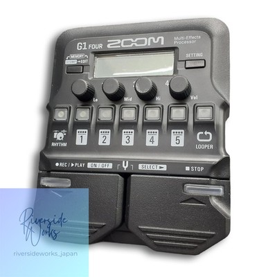 ZOOM G1 FOUR Multieffektprozessor Gitarre FX gebraucht JP