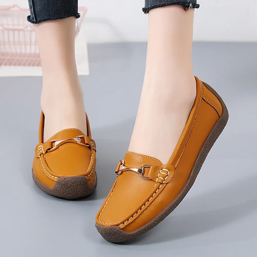Womens Loafers Mocassin Office Work Flat Slip On Shoes Ladies Casual Shoes Size - Bild 28 von 59