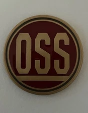 TRUE CIA OSS COMMEMORATIVE COIN PURCHASED AT CIA EMPLOYEE GIFT SHOP LANGLEY  NEW