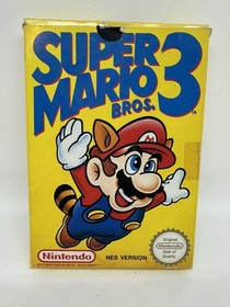 Nintendo NES Super Mario Bros 3 Game PAL CIB Complete Boxed Manual Sleeve