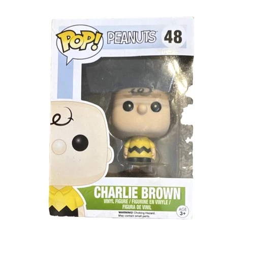 Funko Pop! Vinyl Peanuts Charlie Brown #48 Animation Figure 2015 Series 1