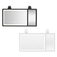 Eurowagens Auto Sonnenblende Make-Up Spiegel FüR Suv Innenraum Kosmetik Mi
